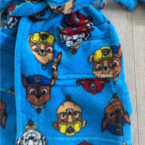 Paw Patrol Blue Kids Pajama Robe - Picture 2 of 2